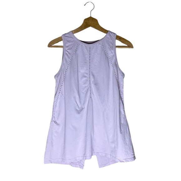 Athleta Foothill High Neck Split Back Tank Size Small - Picture 1 of 5